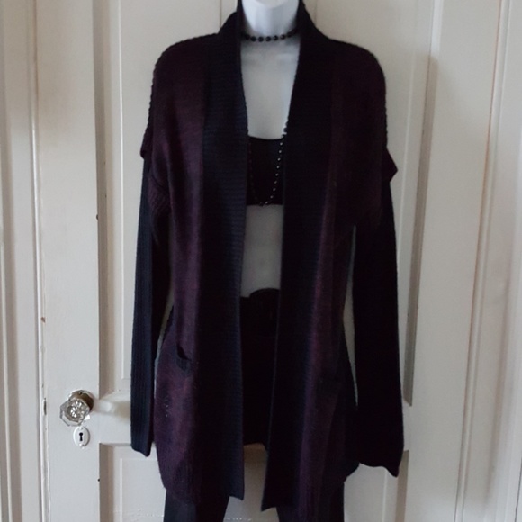 boutique Sweaters - Dex Mesh Sweater Wrap